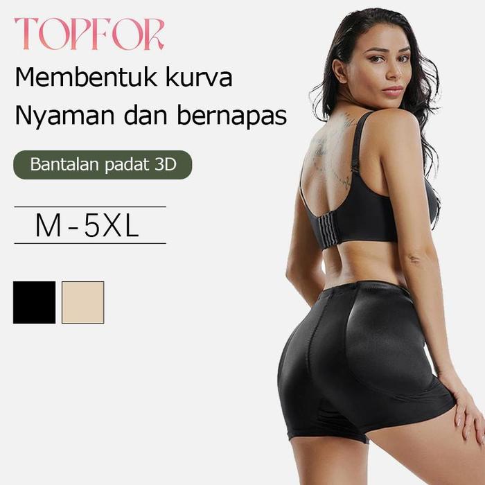 【TikTOK HOT】【TOPFOR】HighWaisted Tummy Control Underwear hip pads pinggul contoh busa pinggul karet p