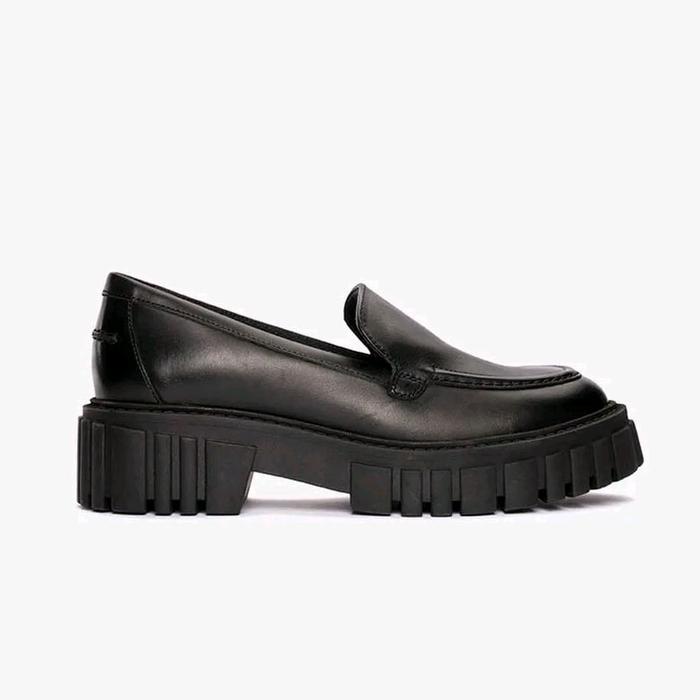 CLARKS Women's Page Loafer Sepatu Loafers Hitam Wanita Original - Black