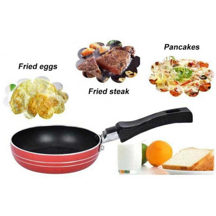 Wajan Penggorengan Frying Pan Aluminium Anti Lengket 12cm - KC0410