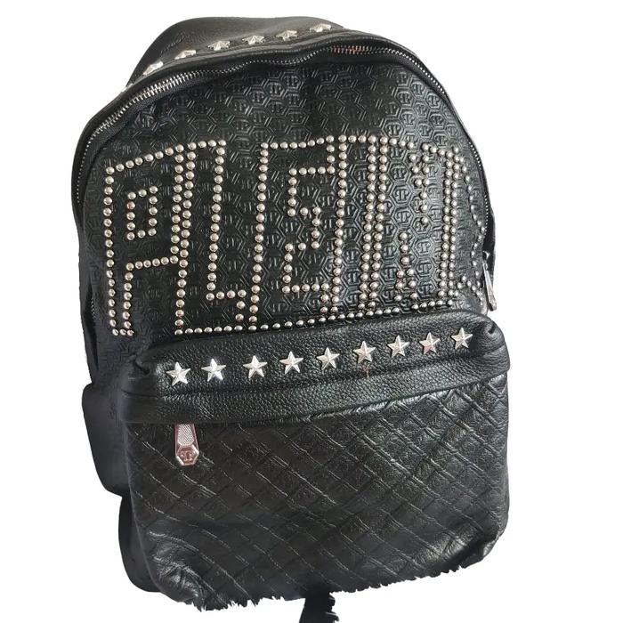 ransel philipp plein otentik kulit asli motif 02 Backpack