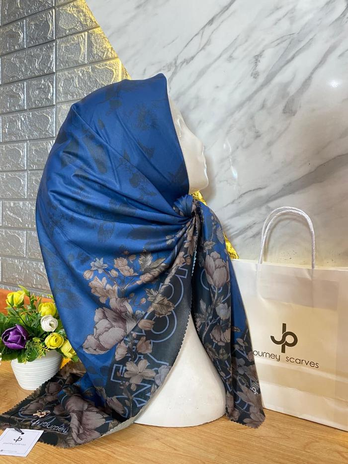 HIJAB JOURNEY KANAYA NAVY SERIES *free paperbag