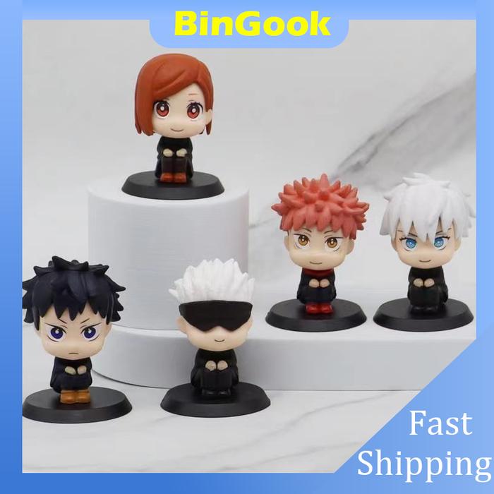 Epoch Mainan Action Figure Gojo Satoru Jujutsu Kaisen Satoru Bahan Pvc Ukuran 11Cm Untuk Dekorasi