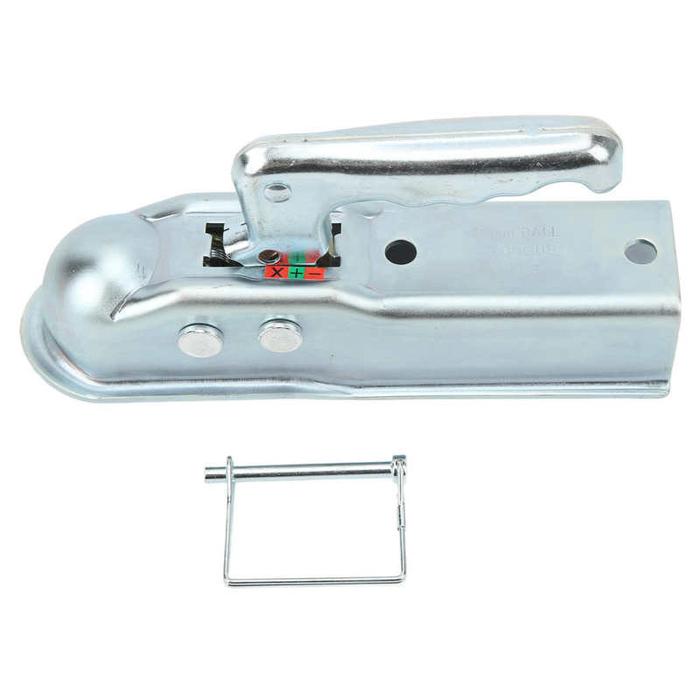 Straight Tongue Trailer Coupler 3500 Lb Load Capacity Trailer Coupler