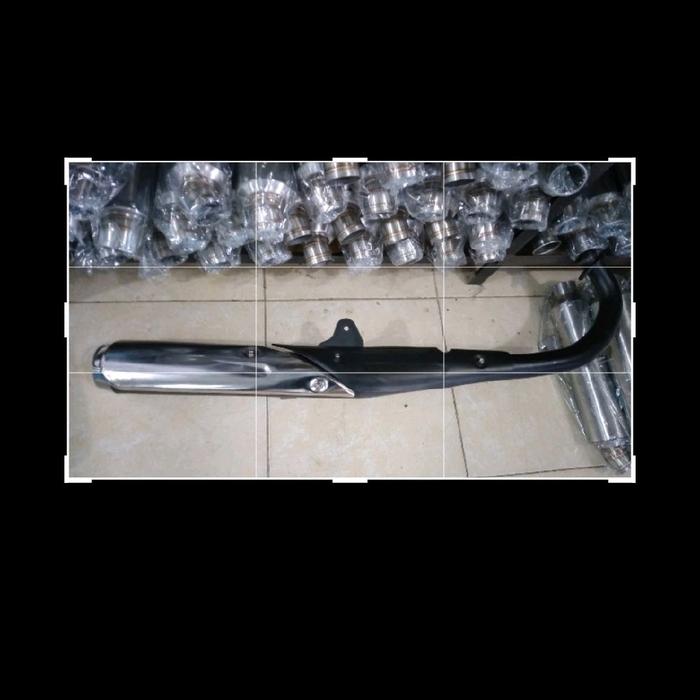 Knalpot RX King Standar Racing Model Peredam