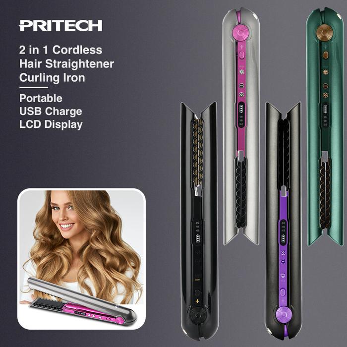 Cordless Hair Straightener Styling Tool Straightening Irons