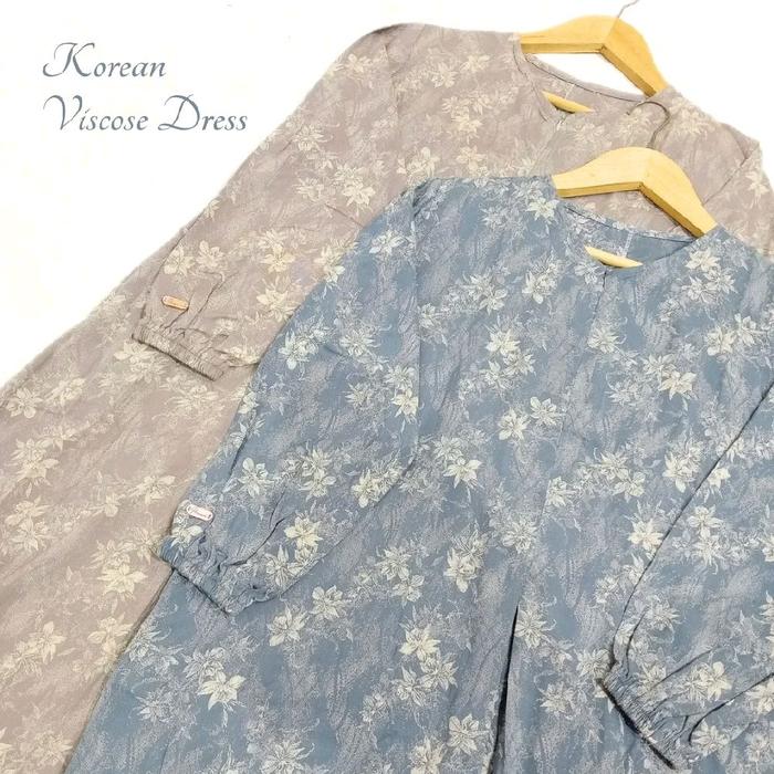 Hunna Style - Gamis Daily - Viscose Korea Wanita