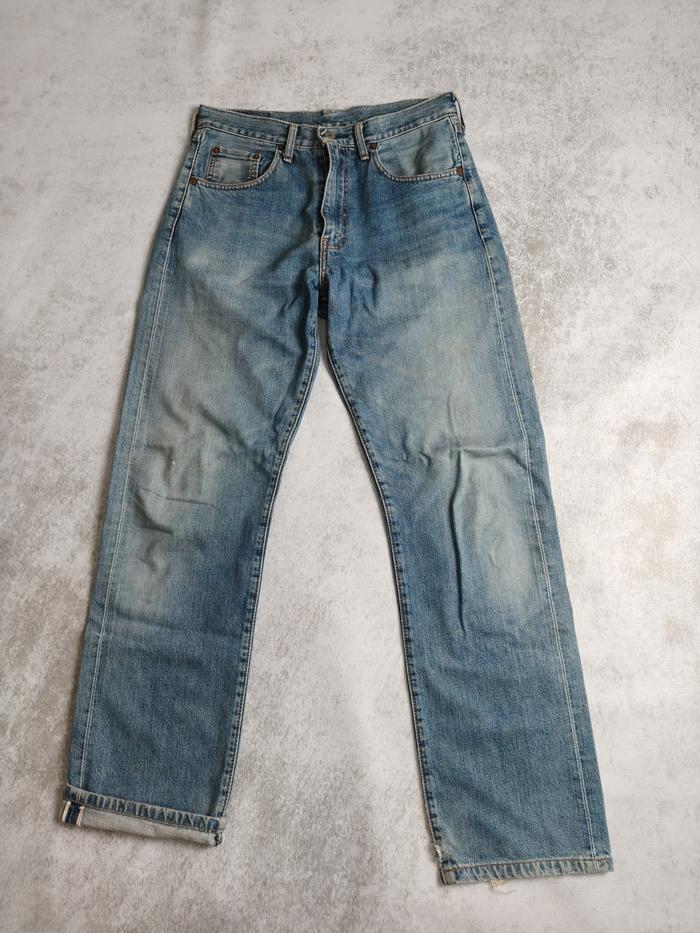 Celana L3vis 5O2 Vintage Big E Jeans Selvedge Keren
