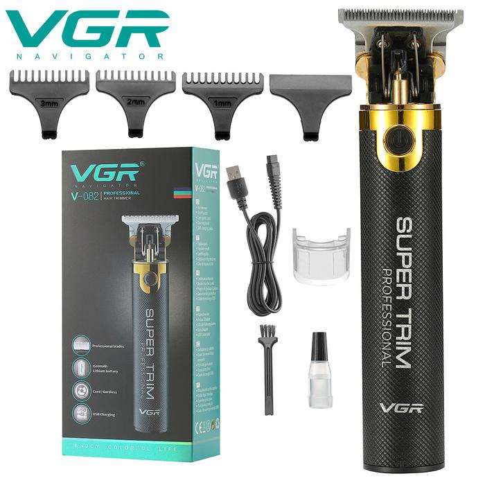 VGR Professional Cordless Rechargeable Hair Trimmer Men Barber