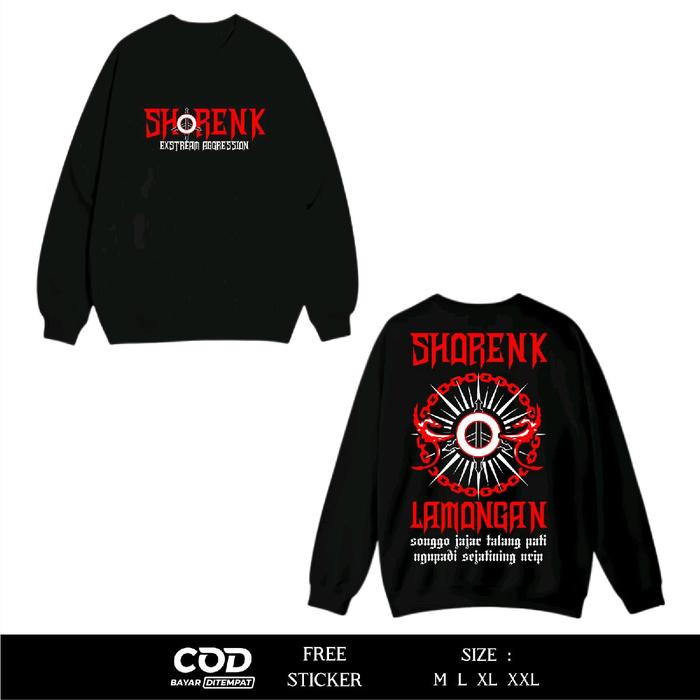 Sweater PSHT Shorenk Lamongan Sablon Dtf  By Sablon Kita GE4