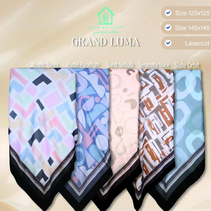 Grand Luma Monogram — simple, bold, tapi tetap classy.