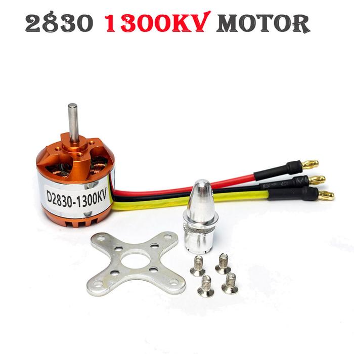750/850/1000/1300KV 2-4S RC Motor Spare Parts Plane Brushless Motor