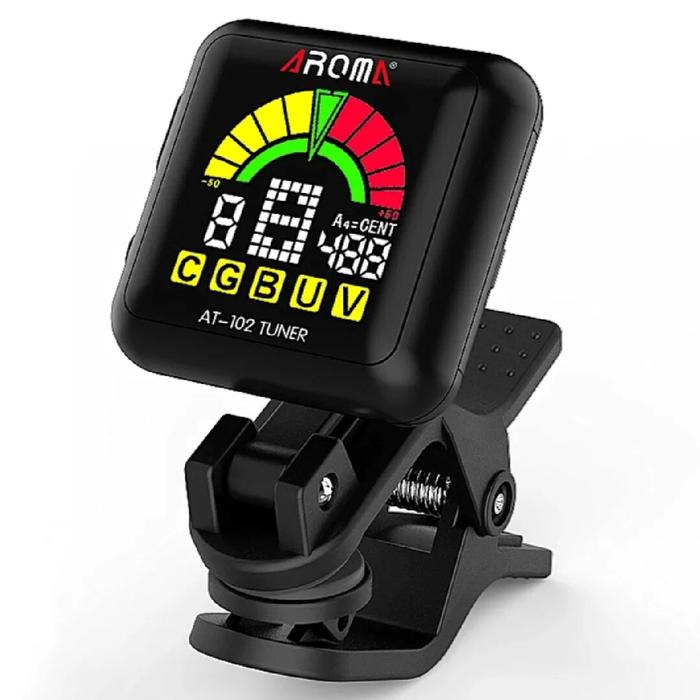 Aroma Guitar Tuner, Violin Tuner Guitar Clip‑on Tuner USB