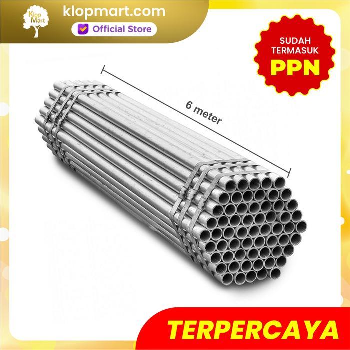 Pipa Scaffolding Galvanis 2.4mm 1.5 inch Panjang 6mtr