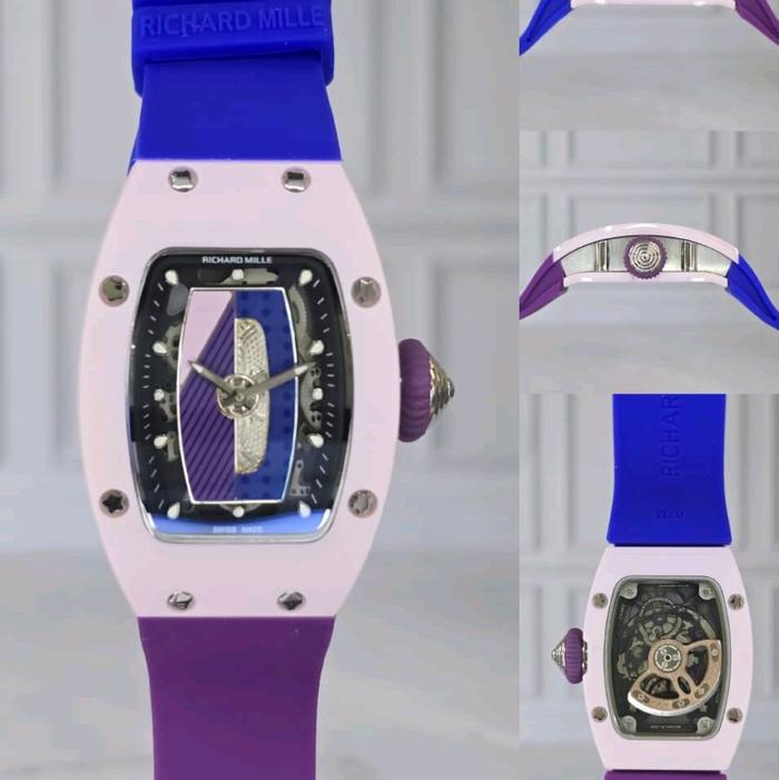 Jam Tangan Wanita/Cewek Elegan Formal RM 007 Lady Cerachrom Ceramic Edition Terbaru