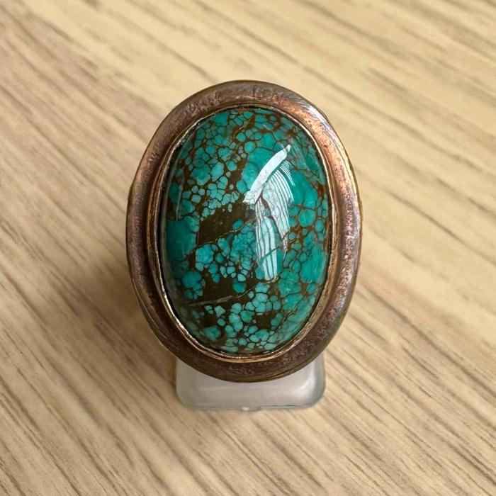 Pirus ring koin ukir dim medium