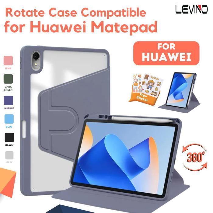 LEVINO Casing Compatible for Huawei Matepad 11.5" Matepad 11" 2 Matepad 11" 2023/Air 11.5 2023 360 R