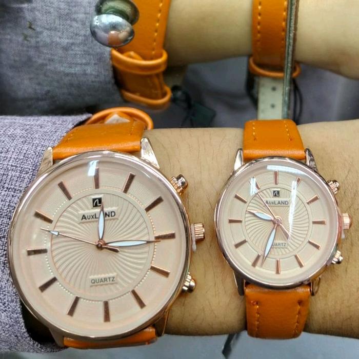 jam tangan pria /wanita tali kulit AuxLAND