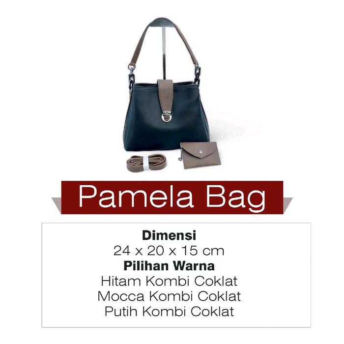 Iznada Bags - Paket Bundling Isi 4 Pcs Tas Selempang Wanita  (Pamela+aurel+Myla+Lyza) Tersedia Hitam