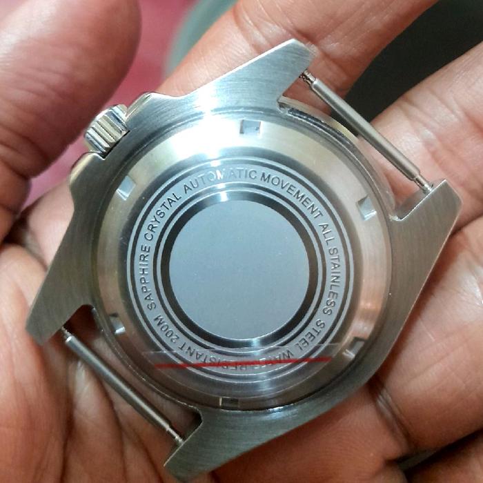 back case seiko mod submarine srpd  tutup belakang seiko backcase