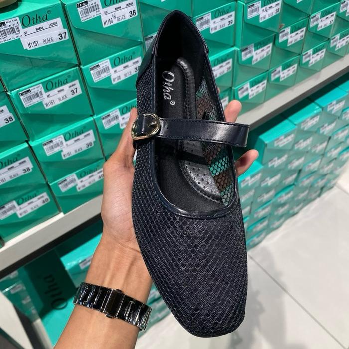 Otha Flatshoes Otha Hitam Nyaman Untuk Wanita Dan Cocok Untuk Sehari-hari