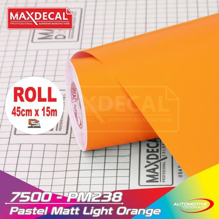 ROLL Sticker Maxdecal 7500 PM238 Pastel Matt Light Orange ROLL OSEAN