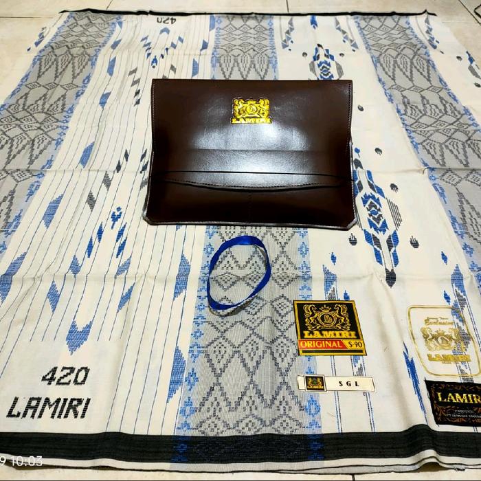 LAMIRI SARUNG LAMIRI SGE SUTRA 50% Original SGE 420 Motif Eksklusif
