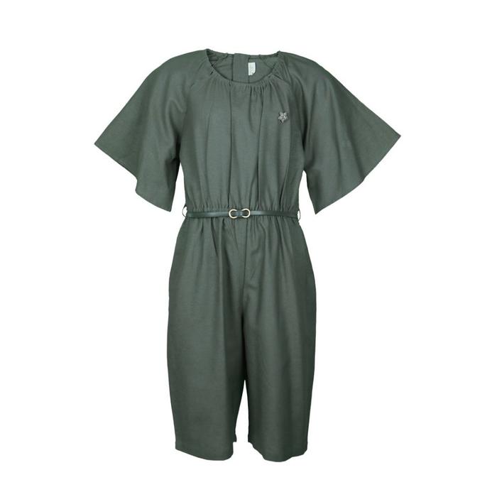 Pito Dito Girl Santorini Jumpsuit Anak Abu