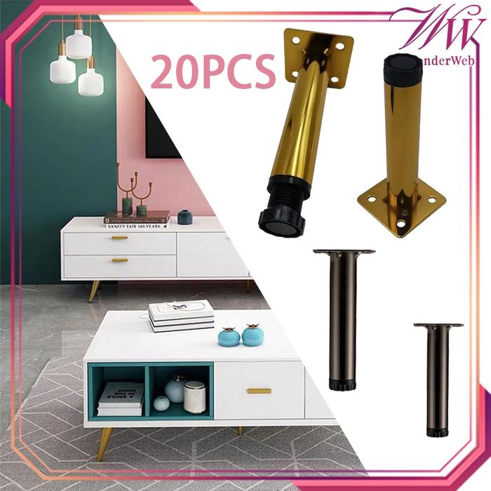 Kaki Kursi Sofa 15cm Kaki Meja Sofa Adjustable Kaki Sofa Gold Kaki Furniture Sofa Leg