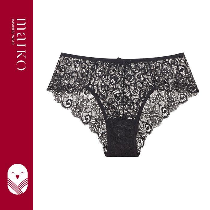 [MAIKO JAPAN] Celana Dalam CD Wanita Seamless Renda Lingerie Sexy Import G String Jaring