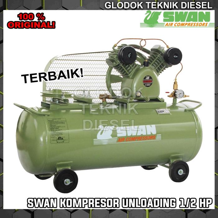 SWAN Air Compressor 1/2 HP Kompresor Angin Original 0.5 HP PK SVU 212