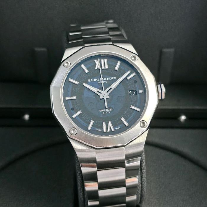 Jam Tangan Baume & Mercier Riviera 42 Baumatic Fullset 2022 Very Mint