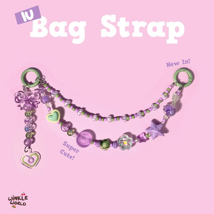 Concert Bag Strap IU / Gantungan IU Hiasan untuk Tas Konser