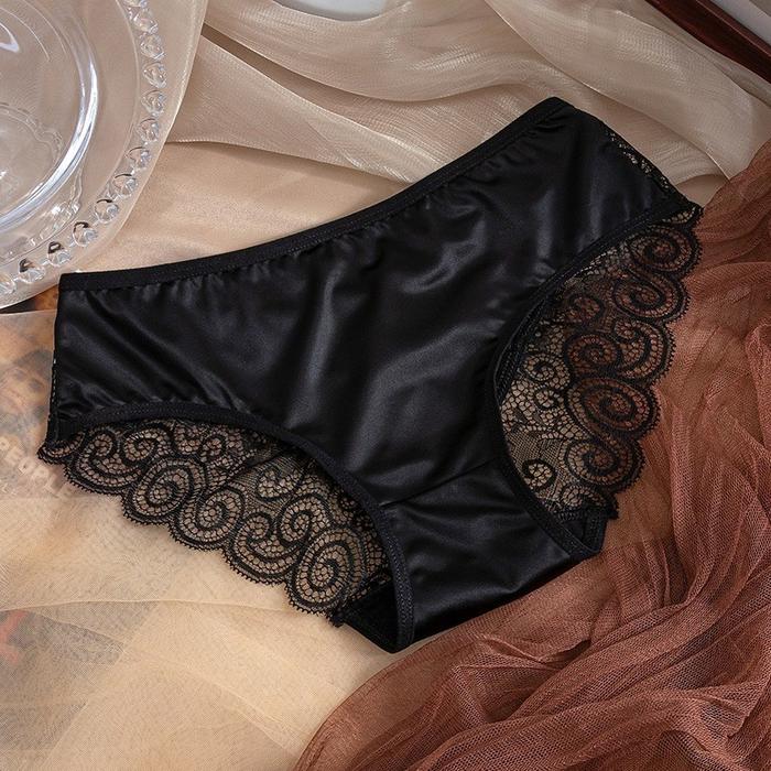 MQIU - Celana Dalam nita i Premium Bahan Brokat CD g string nita transparan tali samping Lingerie CD
