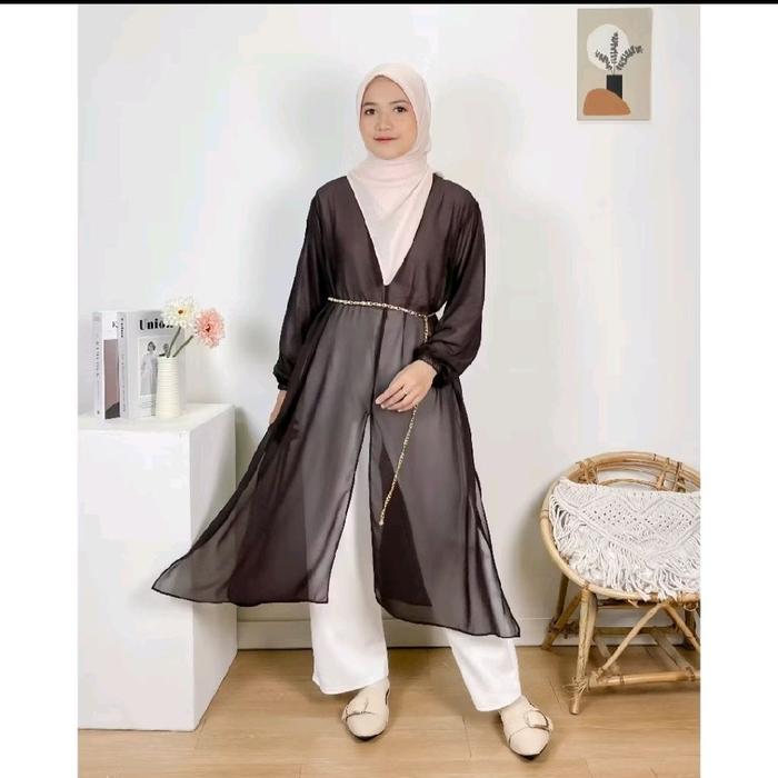 Chaca outer- Tunik ceruty- outer Ceruty