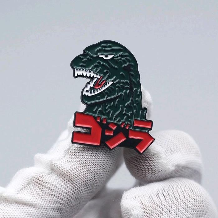 Bros Pin Enamel Godzilla Godzilla