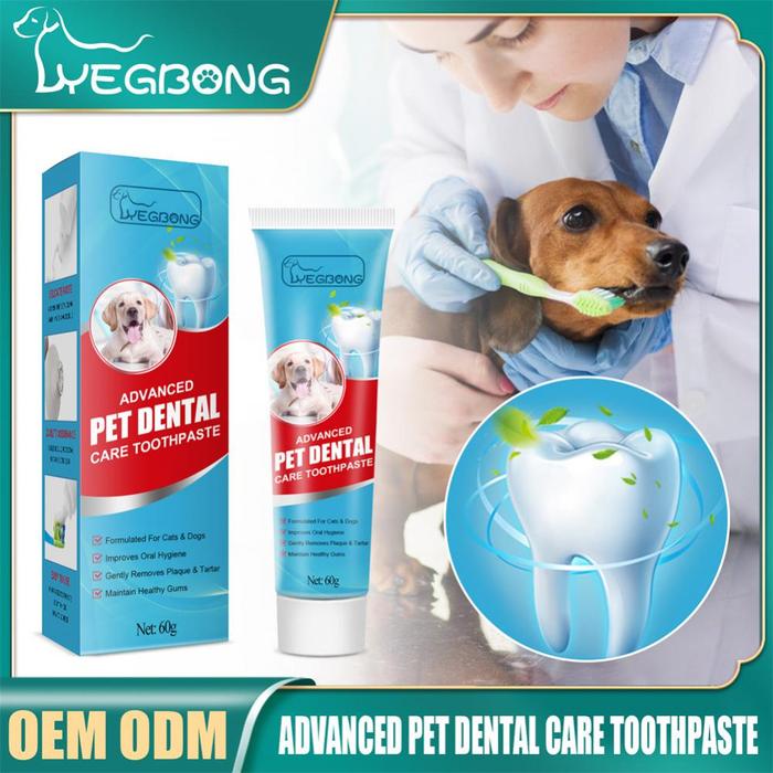 1 Pc Edible Pet Toothpaste Cleaning Cat Dog Oral Care Edible Fresh