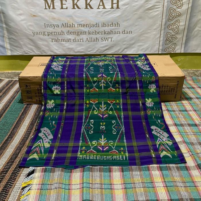 sarung bugis full sutra 100%