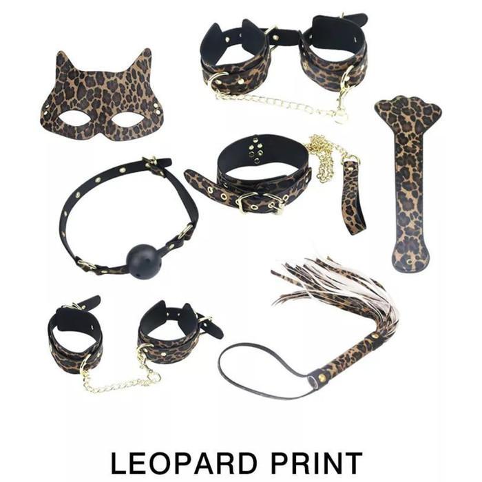 Paket Gift! BDSM set Cinta Bulu Lingerie Handcuff Tali Ikat Bondage