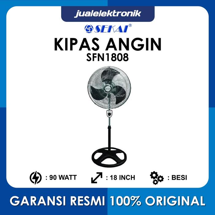 Sekai Stand Fan Industrial 18 inch – SFN1808