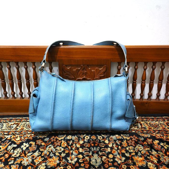tas shoulder bag tods warna biru