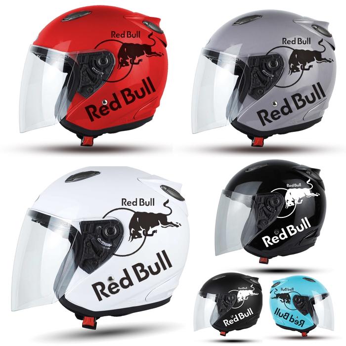 Helm Dewasa Ink Centro Kw Motif Red Bull Helm Pria Dan Wanita Dewasa SNI Bisa CoD Free Packing Box D