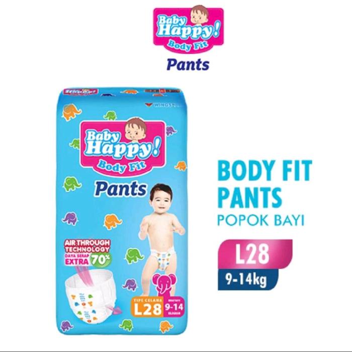 Babyhappy M32,L28,Xl26,xXXL24 Bayi Katun Perempuan