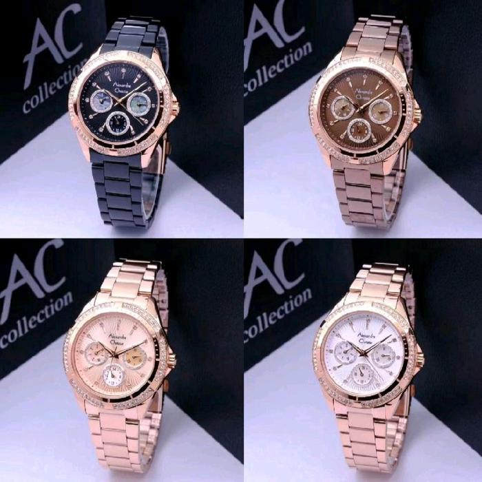 Jam Tangan Wanita 2644 Alexandre Christie Analog 2644 AC2644 AC 2644 Original