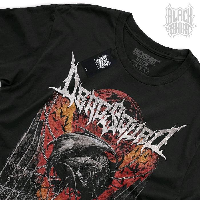 [COD] Kaos musik band Deadsquad The ultimate greed awakened Merchandise Unofficial Katun combed 24s 