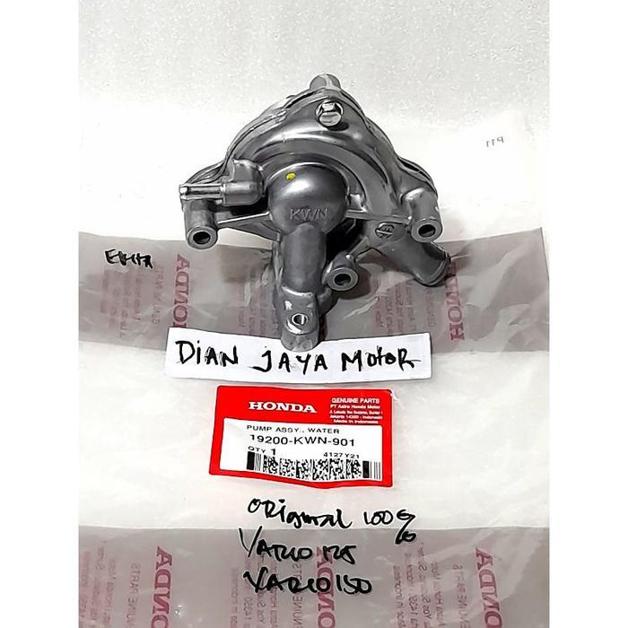 AHM WATER PUMP KWN WATERPOMP ASSY HONDA VARIO 150 VARIO 125 PCX ADV 19200 KWN 901 ORI AHM 100 ORIGIN