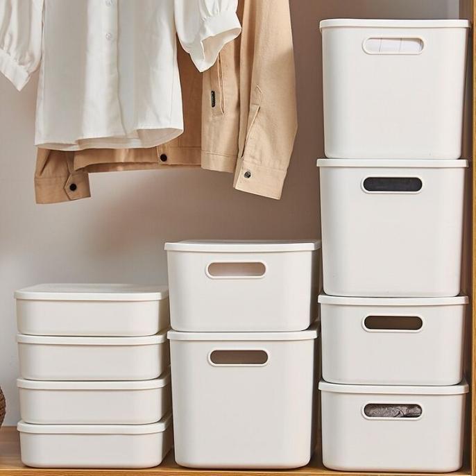 (Cooger) Kontainer Box Plastik Besar Storage Box Multifungsi Kotak Kontainer