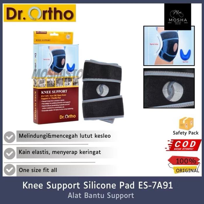 Dr. Ortho - Knee Support With Silicone Pad & 4 Spiral Stay ES7A91