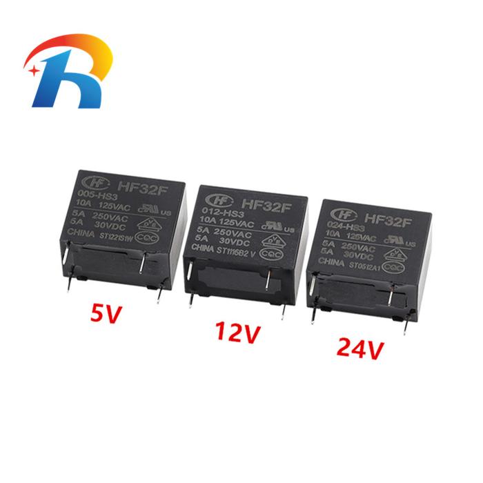 Free Shipping Power Relay JZC-32F HF32F 005 009 012 024 -HS3