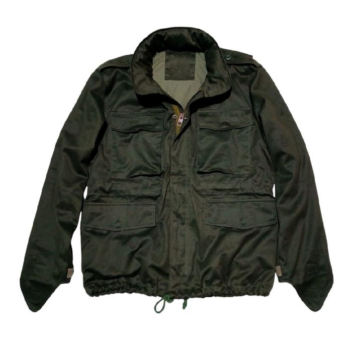 M65 Field Jacket Canvas Ripstock Parka Military Style Jacket Size XL ( L.60 & P.75 Cm ) Repro 5 Pock