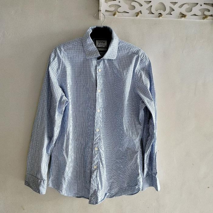 TM LEWIN SIZE L pria kemeja branded